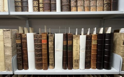 Rare and old books from the CASA library vault